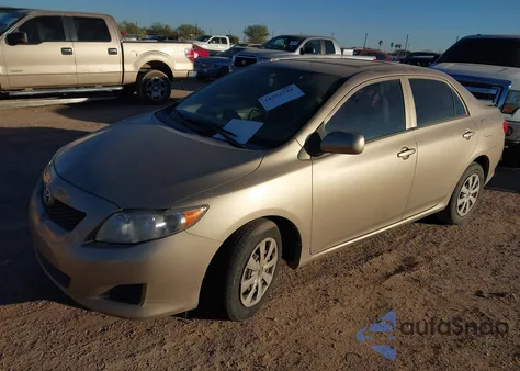 2009 Toyota Corolla Le from USA, damaged, VIN 1NXBU40E39Z111675